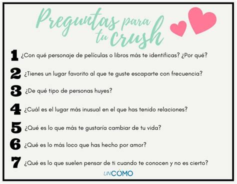 preguntas para hacer al chico que te gusta|Preguntas para conocer a alguien que te gusta